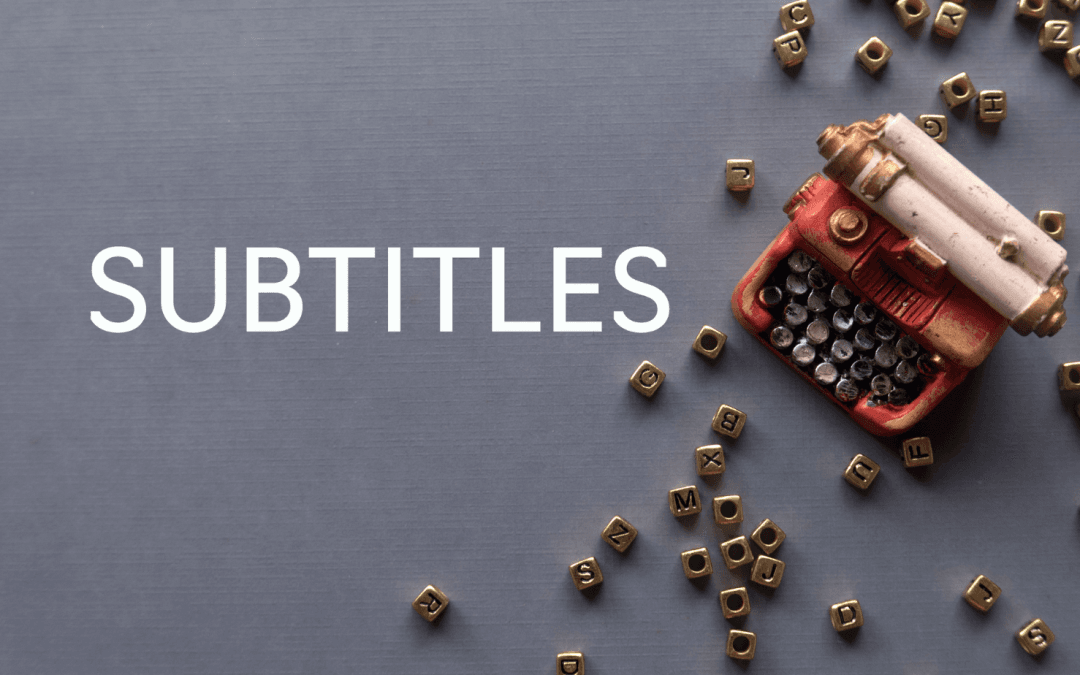 How the subtitling service works