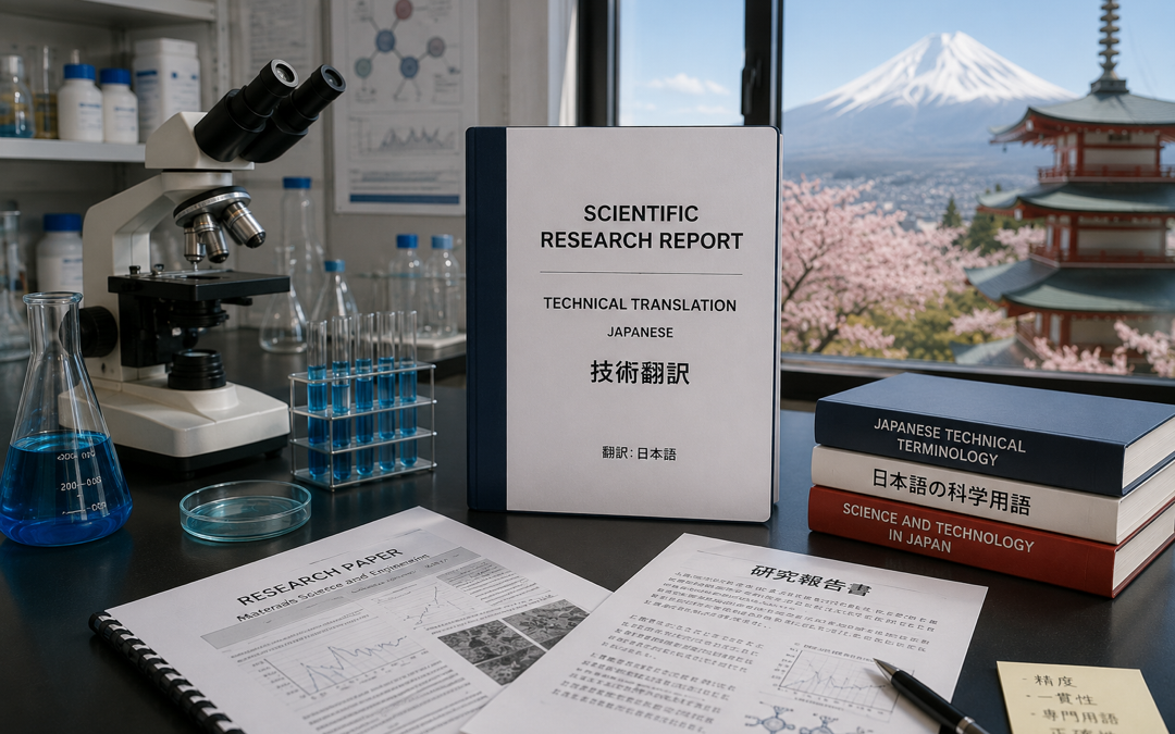 Tradução Técnica de Relatórios de Pesquisa Científica Para Submissão no Japão