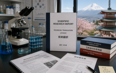 Tradução Técnica de Relatórios de Pesquisa Científica Para Submissão no Japão