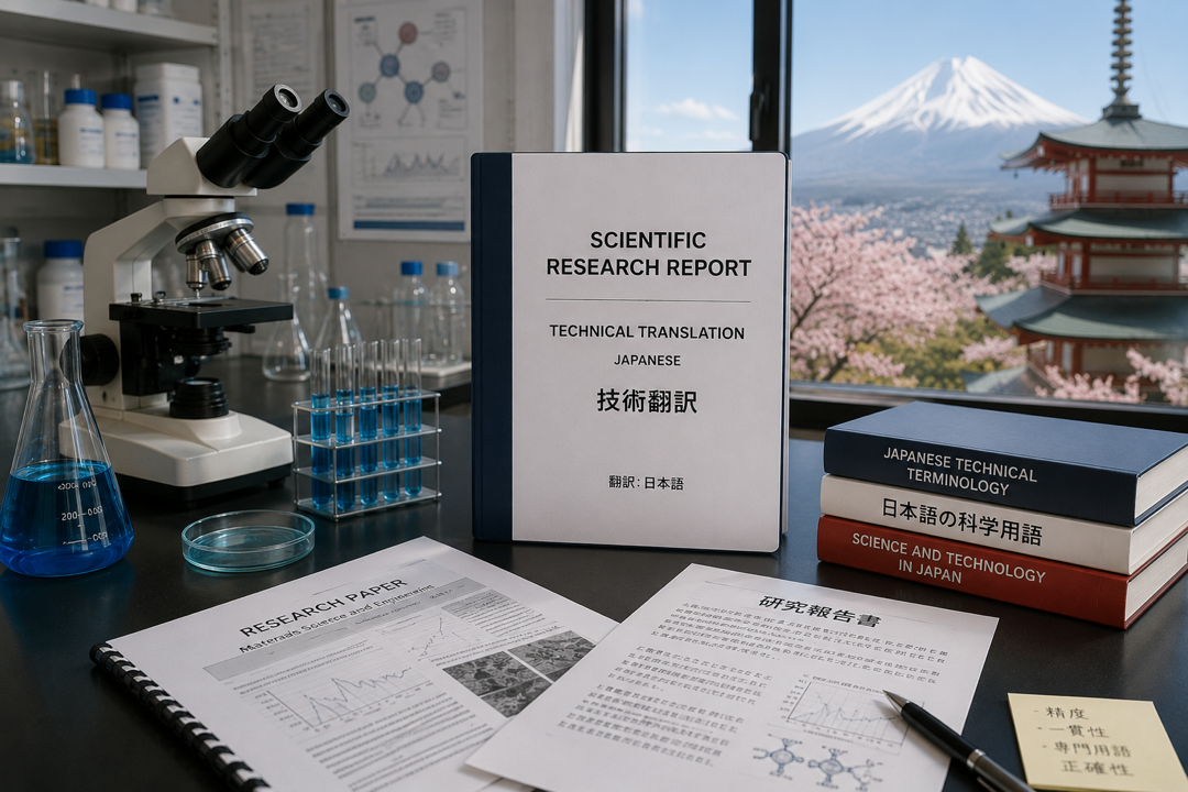 Tradução Técnica de Relatórios de Pesquisa Científica Para Submissão no Japão
